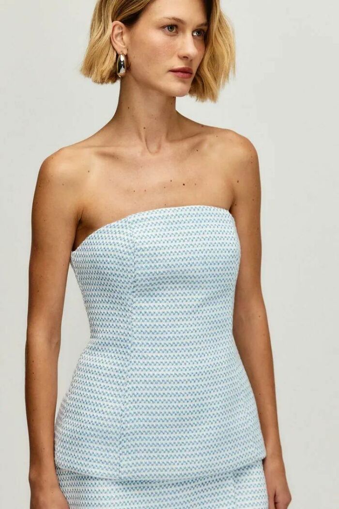 Imagem de Corselet Clarice Tweed Ice Le Blog