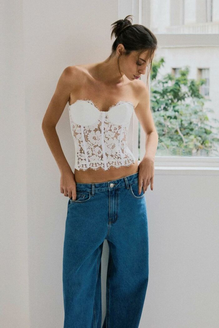 Imagem de Corselet Gio Off White Le Blog