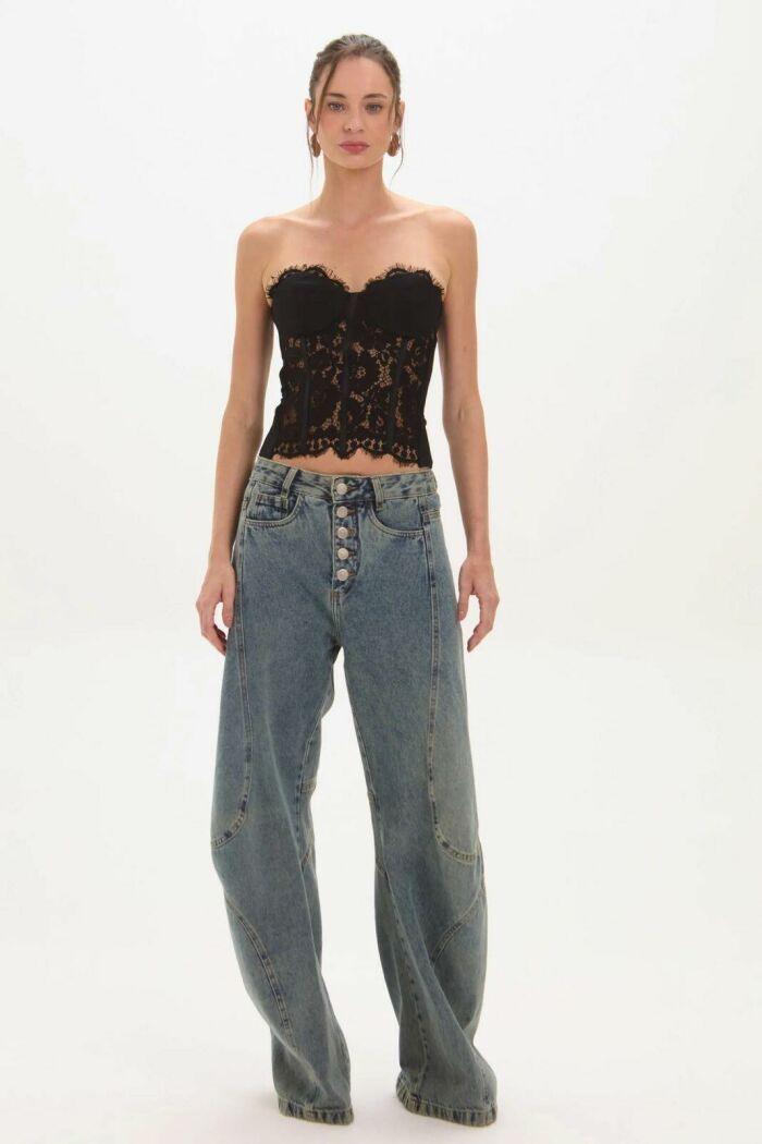 Imagem de Corselet Gio Preto Le Blog