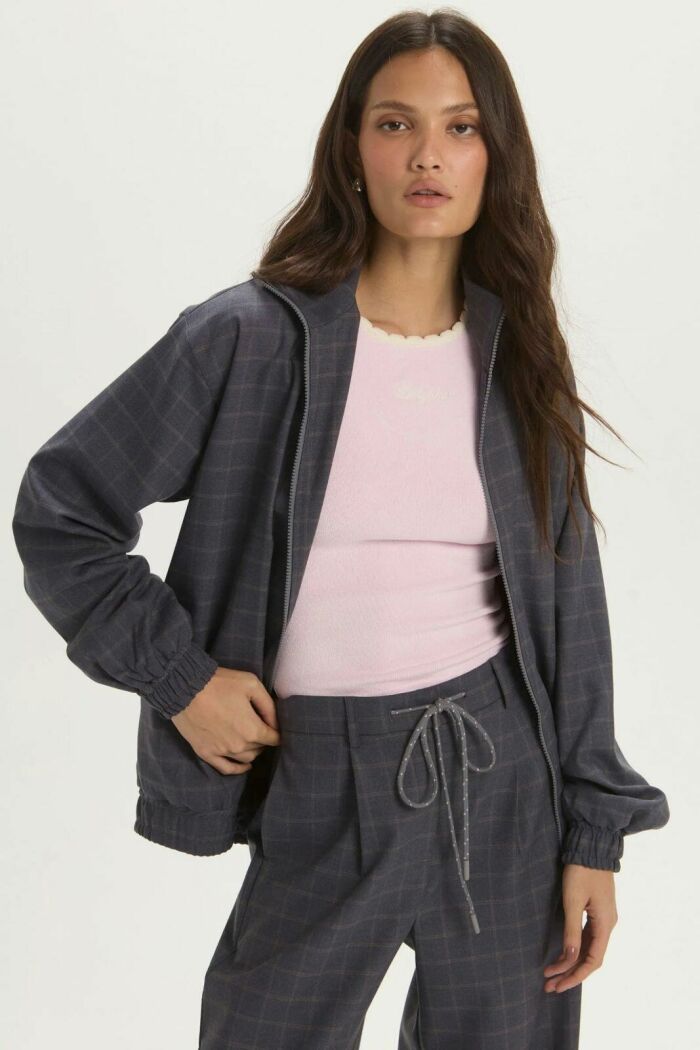 Imagem de Jaqueta Melina Denin Check Le Blog