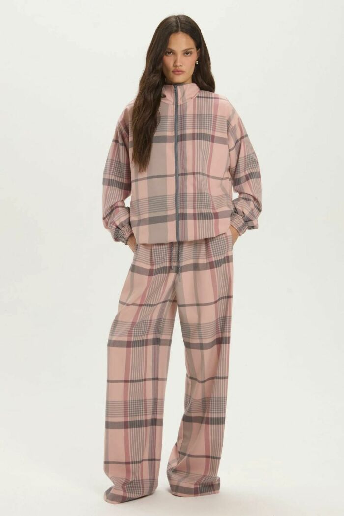 Imagem de Jaqueta Melina Rosa Check Le Blog