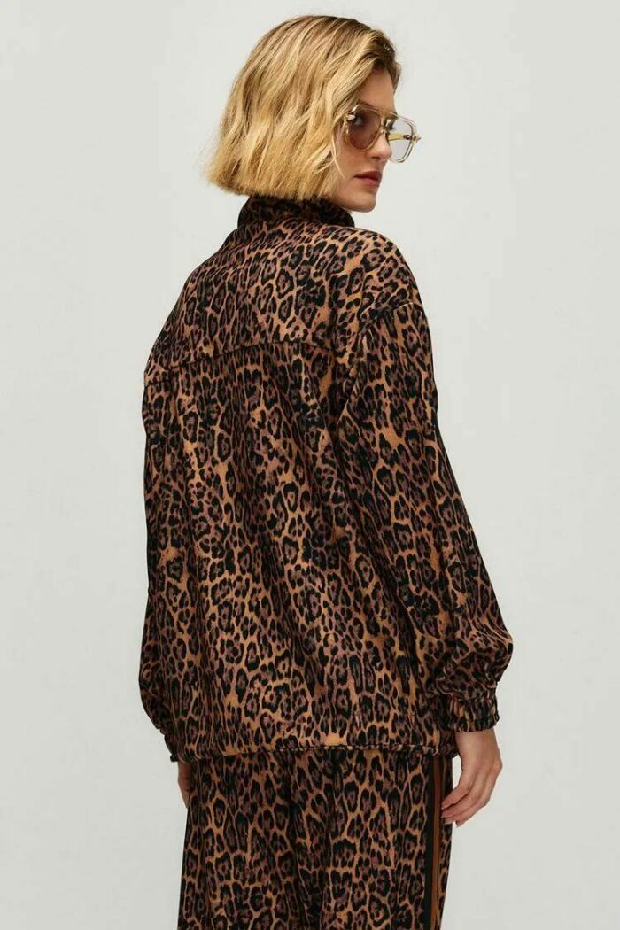 Imagem de Jaqueta Mica Estampada Jacquard City Le Blog