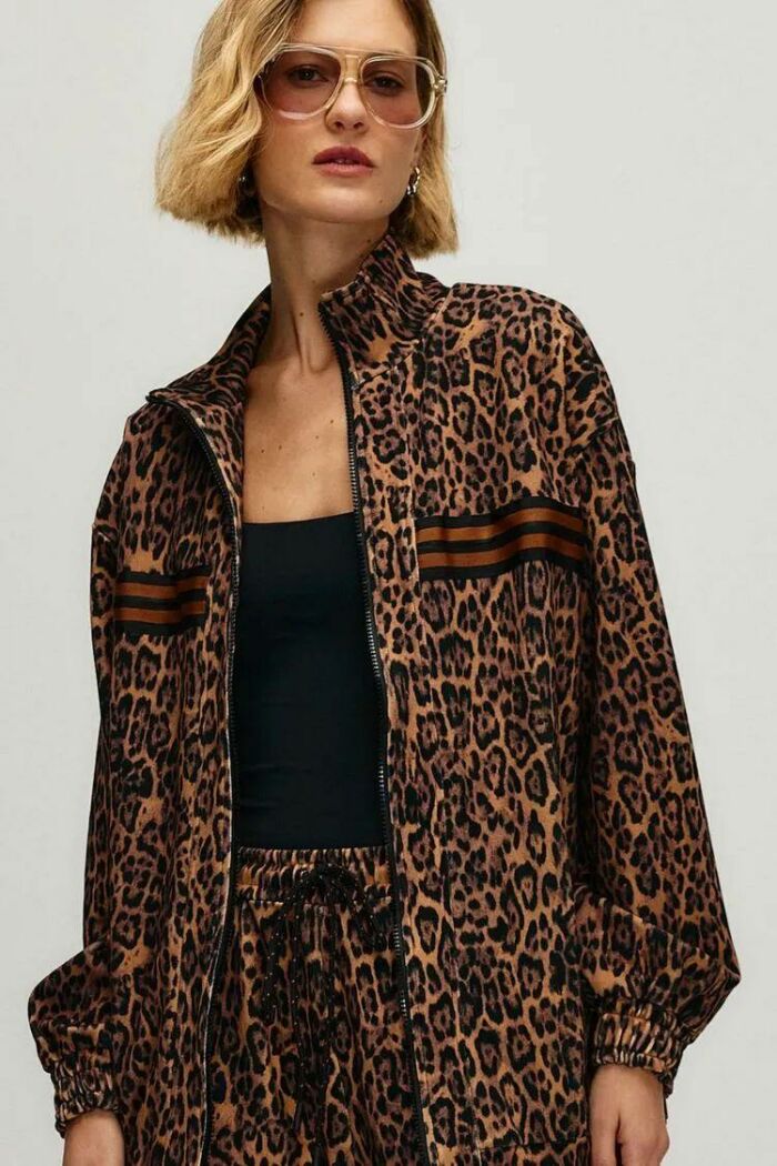 Imagem de Jaqueta Mica Estampada Jacquard City Le Blog