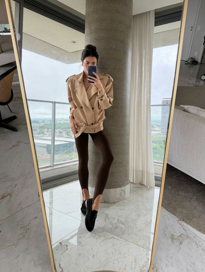 Imagem de Macacão Camila Marrom Cloude