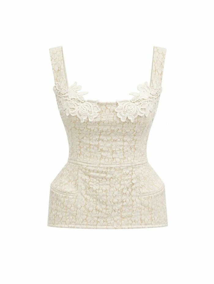 Imagem de Blusa Peplum Liliane Off White Cloude