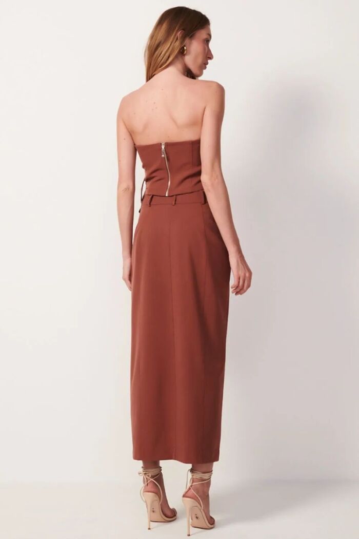 Imagem de Saia Maju Marrom Nutschell Le Blog