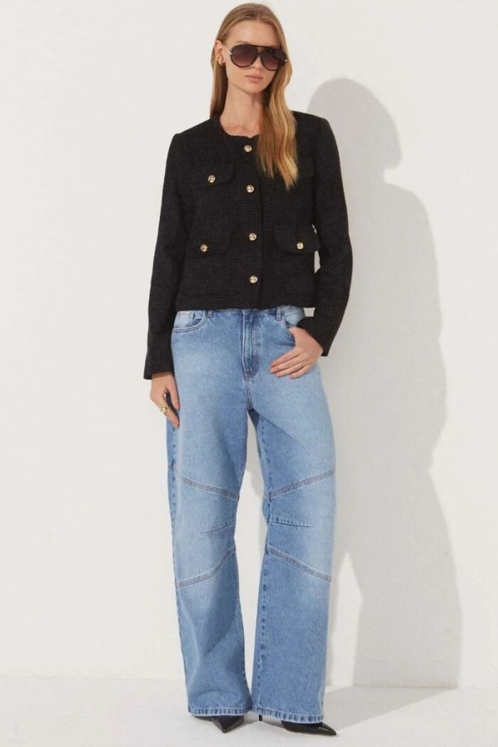 Imagem de Casaco Vikcy Preto Le Blog