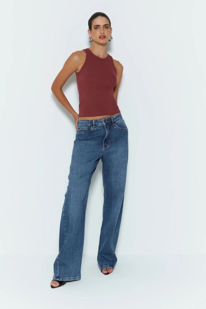 Imagem de Regata Longa Decote Nadador Uva Zen