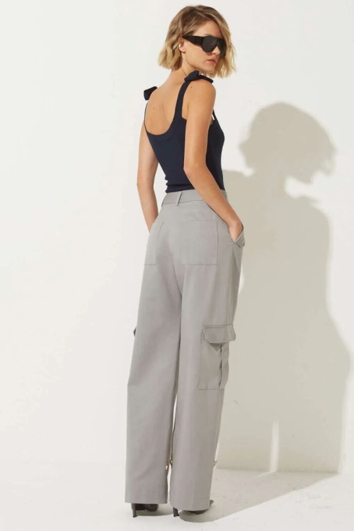 Imagem de Calça Betina Cinza Mescla Le Blog