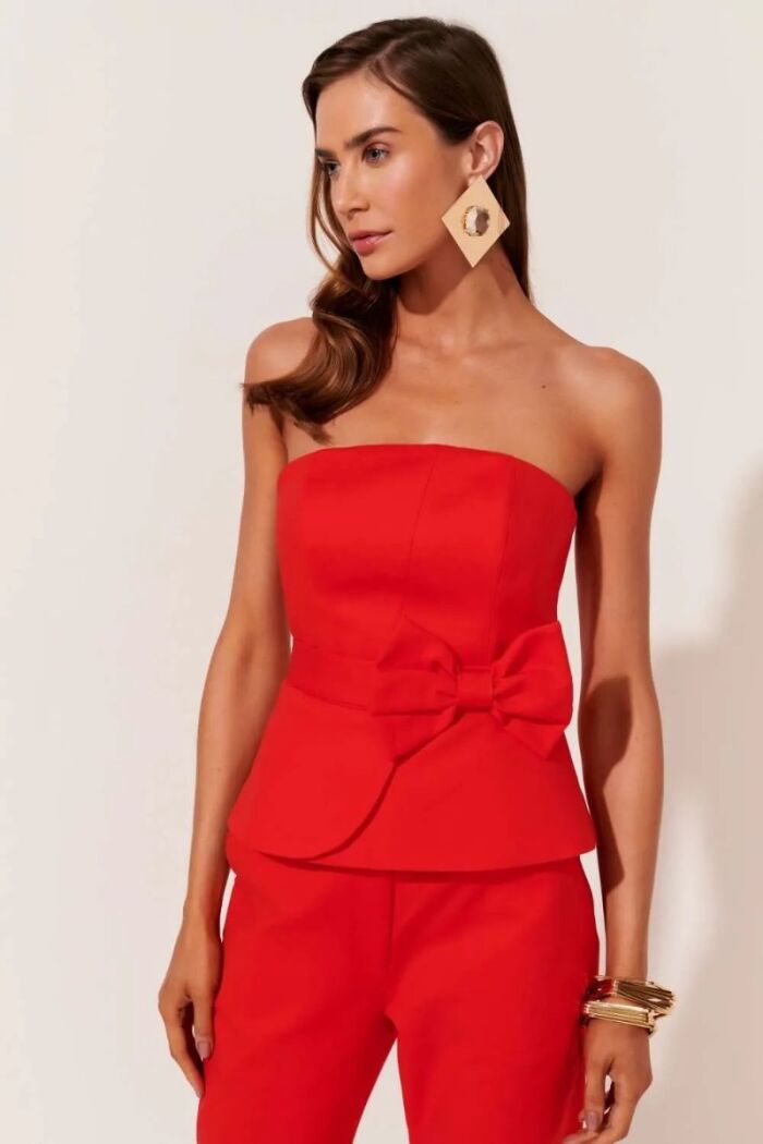 Imagem de Corselet New Ivone Vermelho Intense Le Blog