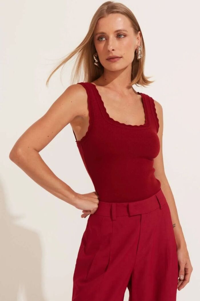 Imagem de Tegata Paula Vermelho Crushed Le Blog