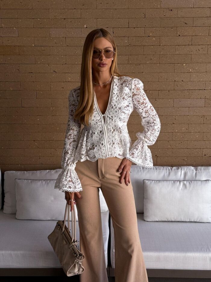 Imagem de Calça Leo Bege Cloude