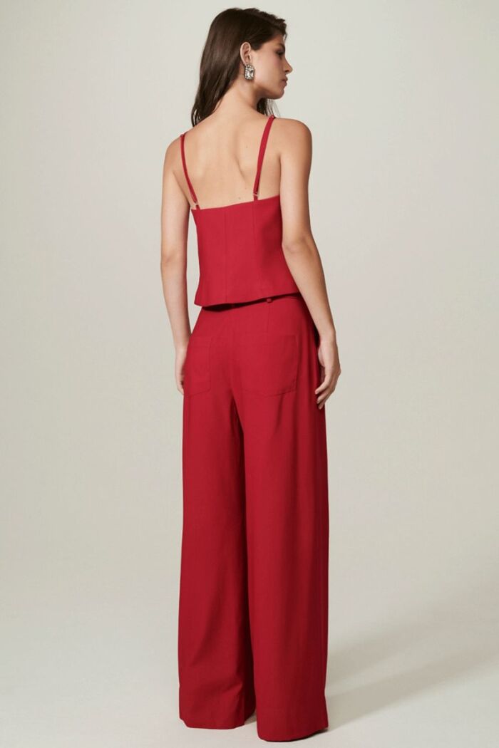 Imagem de Calça Emma Vermelho Cherry Le Blog