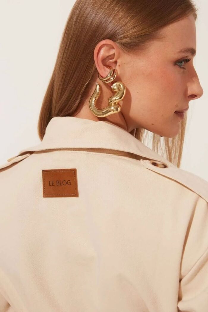 Imagem de Casaco Cléo Pérola Le Blog