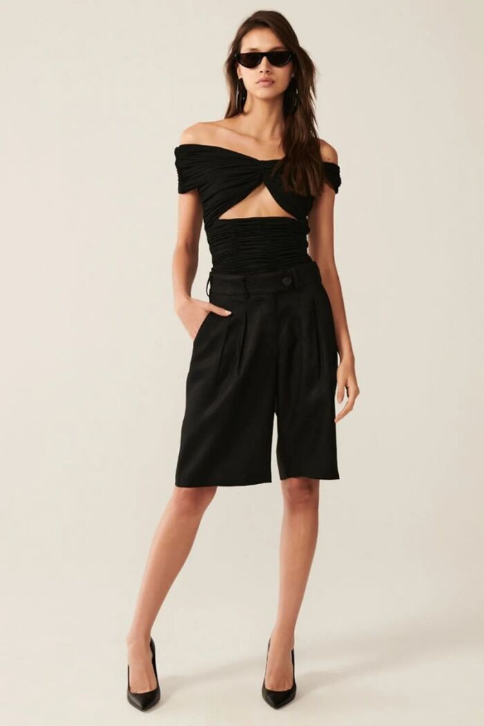 Imagem de Blusa Jasmim Preta Le Blog