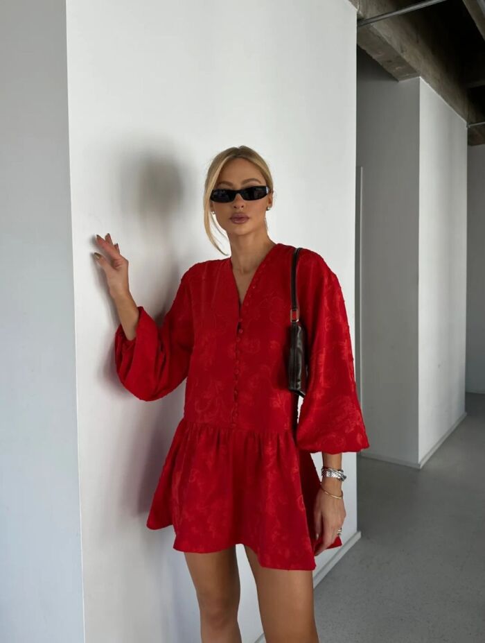 Imagem de Vestido Rafa Vermelho Cloude