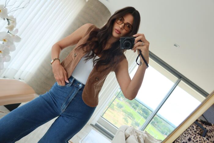 Imagem de Colete Jully Marrom Cloude