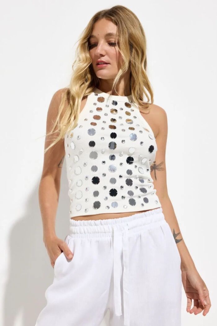 Imagem de Blusa Julie Off White Le Blog