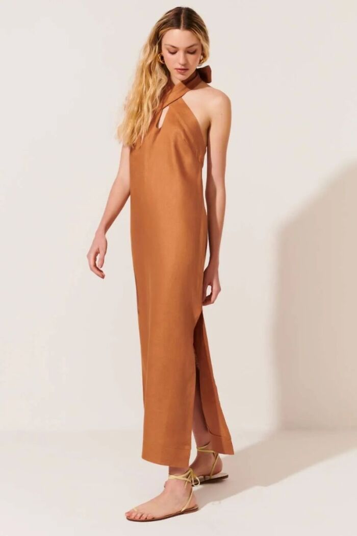 Imagem de Vestido Glória Marrom Pecan Le Blog