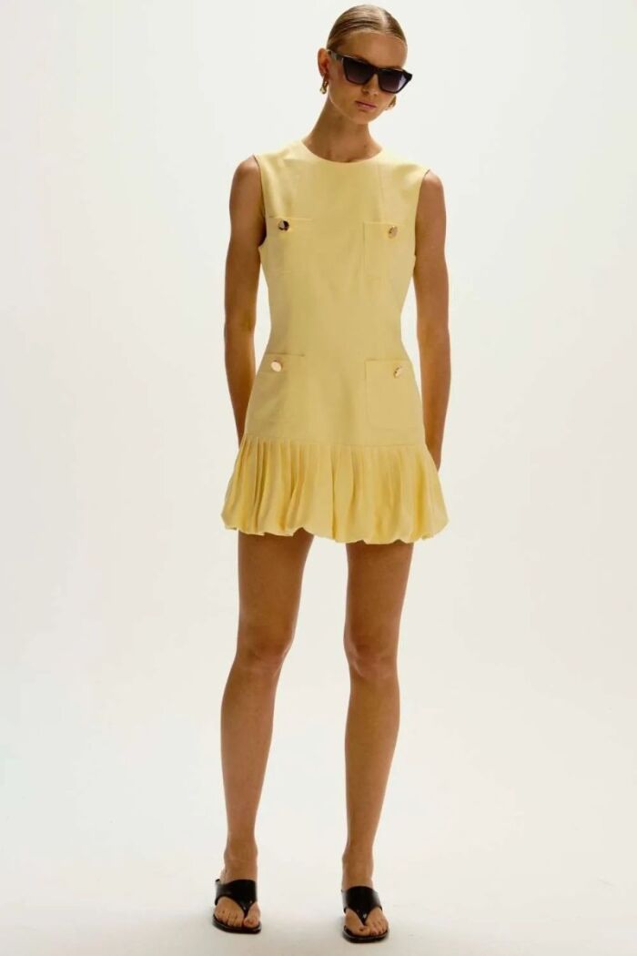 Imagem de Vestido Olívia Amarelo Grace Le Blog