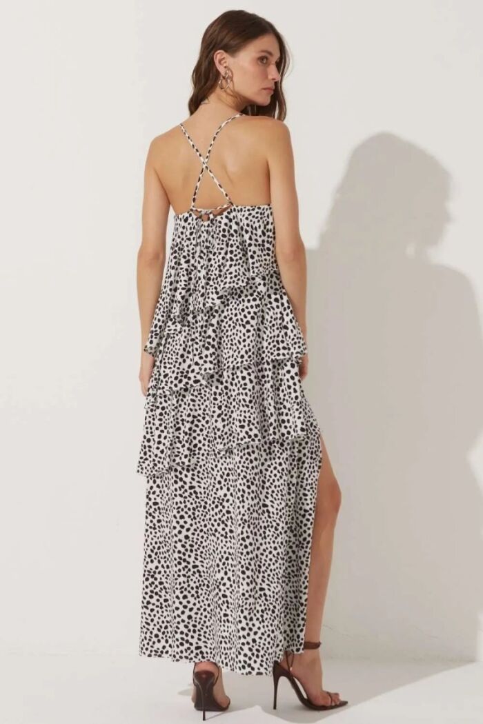 Imagem de Vestido Longo Amora Estampa Dalmatas Le Blog