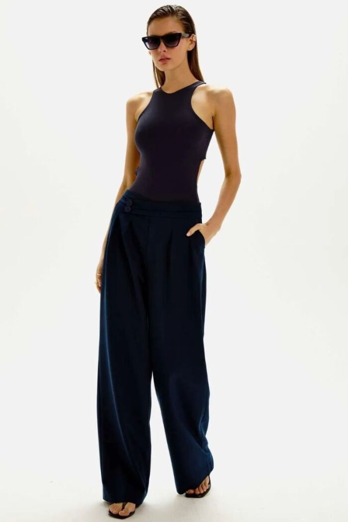 Imagem de Calça Vivian Azul Marinho Le Blog