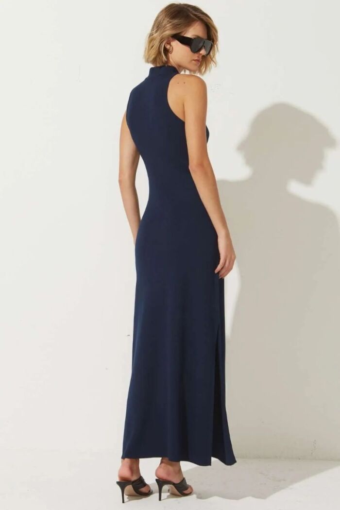 Imagem de Vestido Vanessa Azul Marinho Le Blog