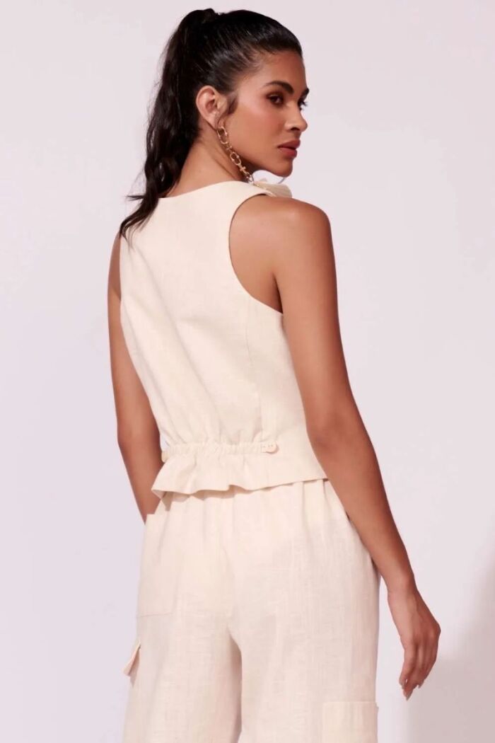 Imagem de Colete Camelia Perola Le blog