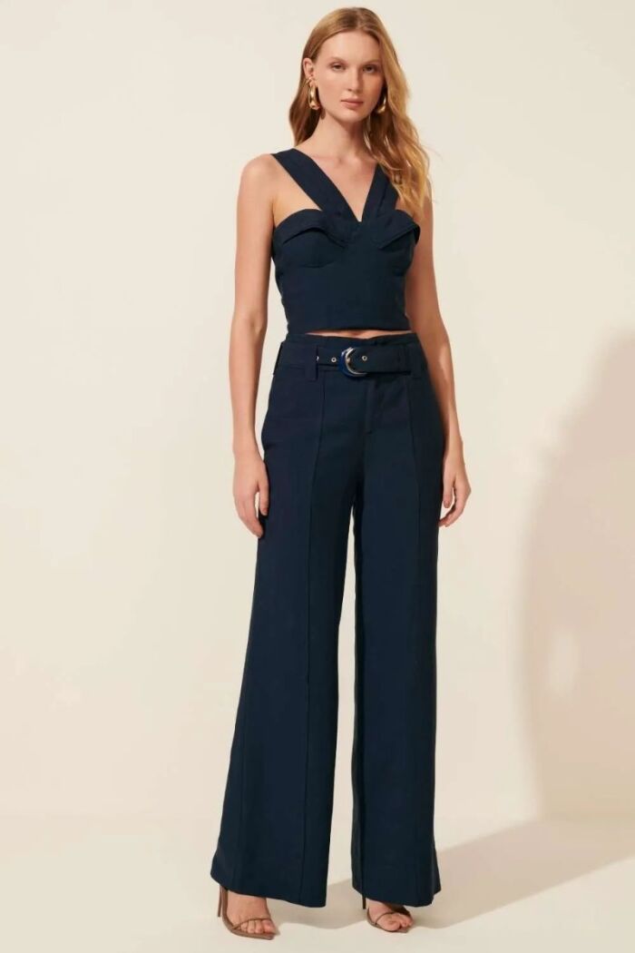 Imagem de Calça Dafne Azul Midnight Le Blog