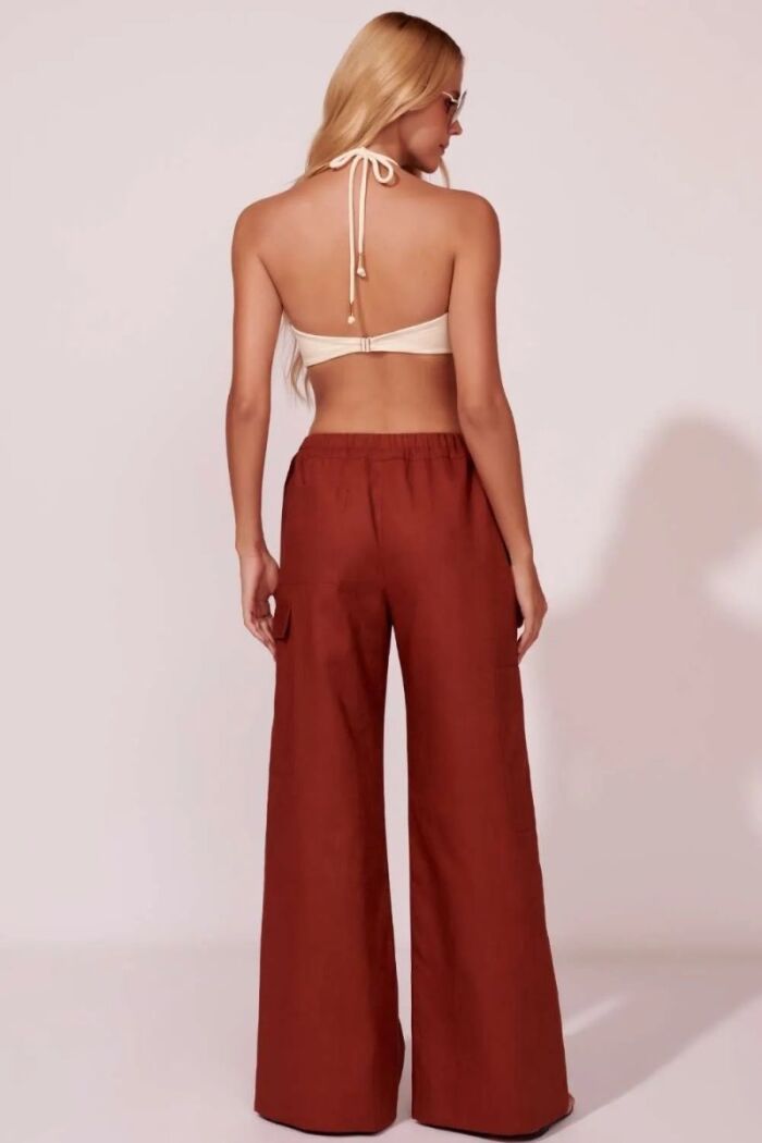 Imagem de Calça Camelia Marrom Cacau Le Blog