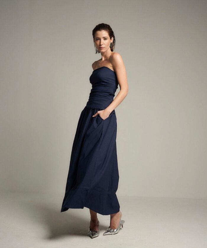 Imagem de Blusa Tomara Que Caia Azul Mais Um