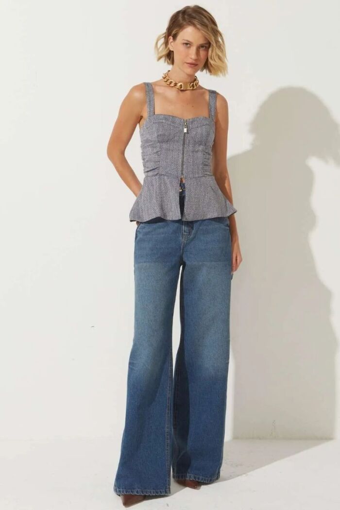 Imagem de Blusa Alana Chevron Le Blog