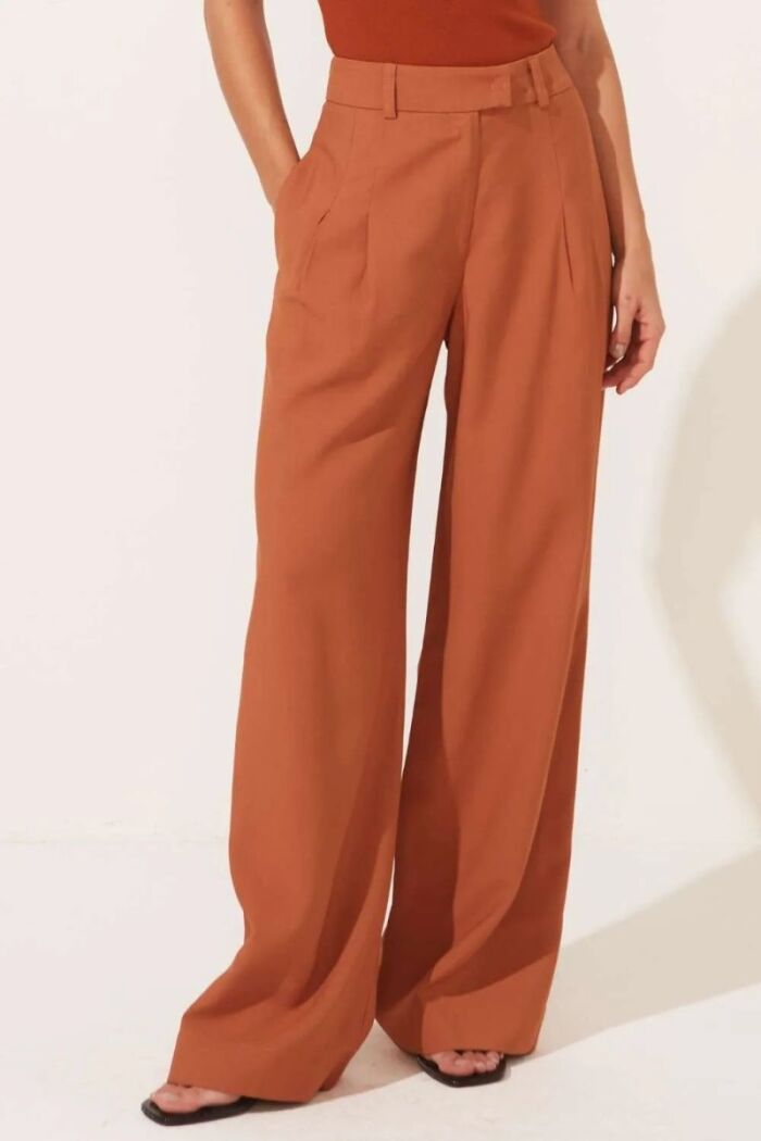 Imagem de Calça Ângela Marrom Casca Le Blog