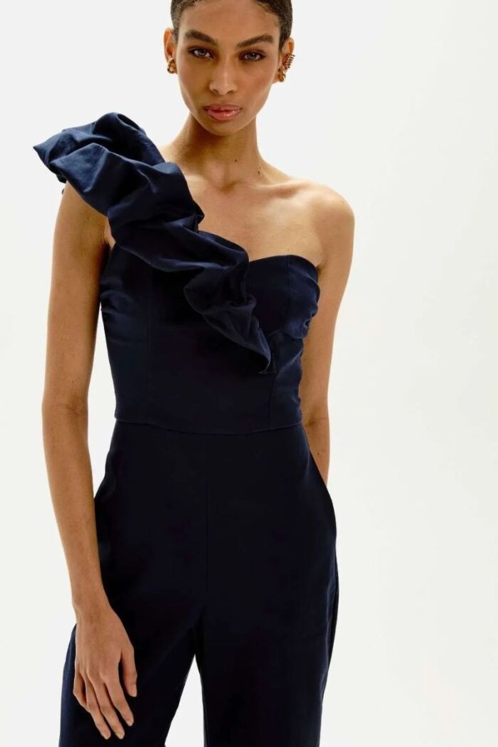 Imagem de Macacão Emma Azul Marinho Le Blog