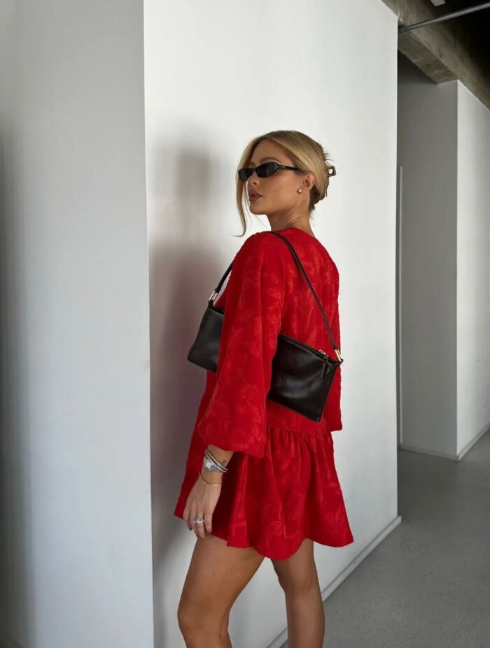 Imagem de Vestido Rafa Vermelho Cloude