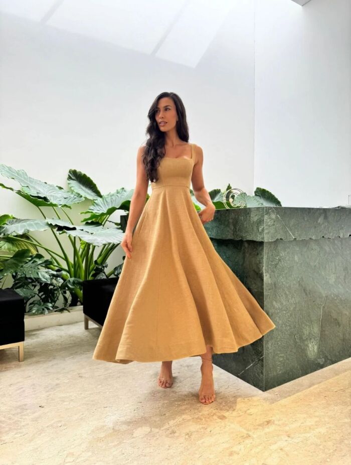 Imagem de Vestido Anne Bege Cloude