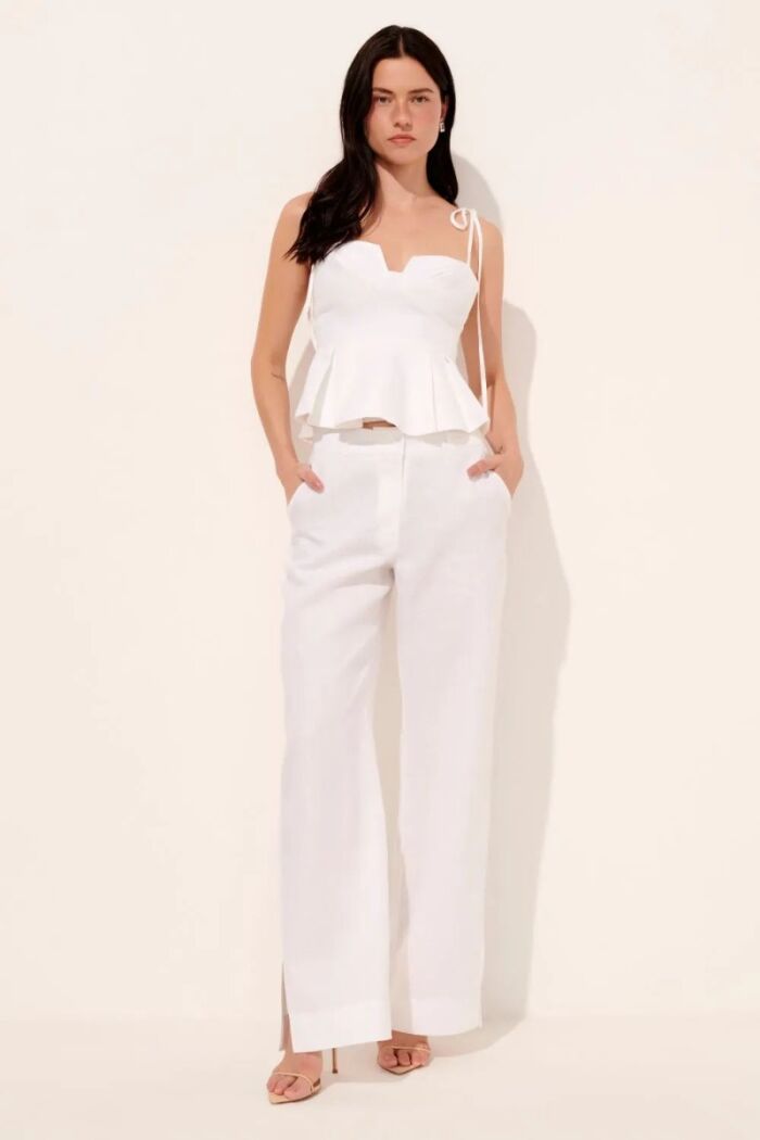 Imagem de Calça Carolina Off White Le Blog