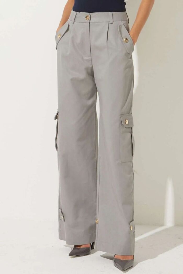 Imagem de Calça Betina Cinza Mescla Le Blog