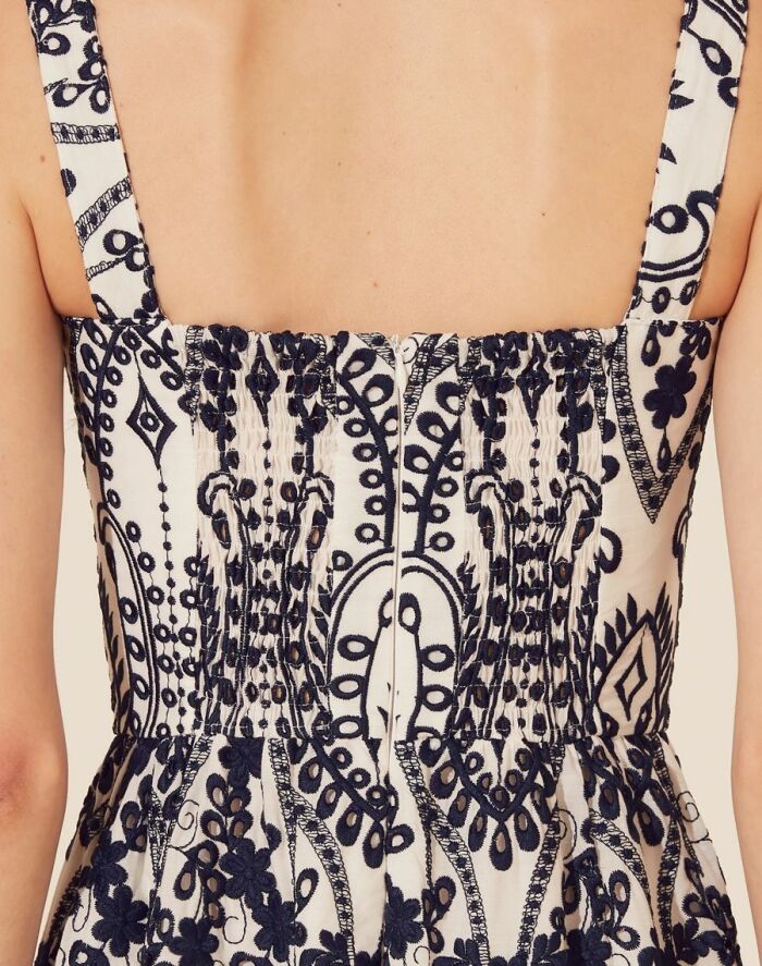 Imagem de Vestido Mídi Karla Azul Amissima