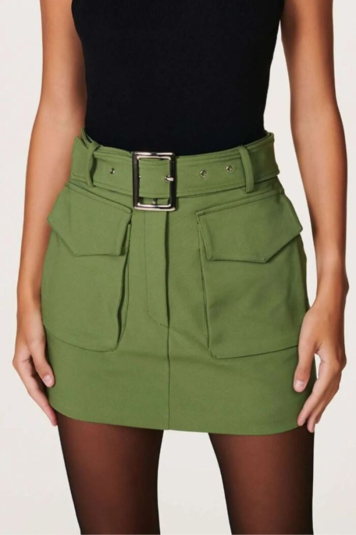 Imagem de Saia Miriam Verde Cacto Le Blog