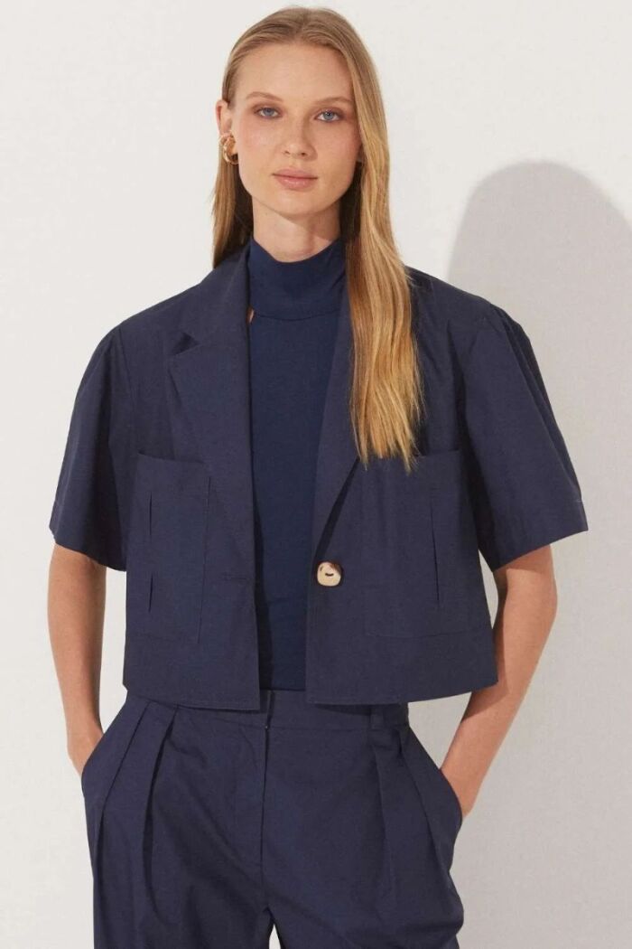 Imagem de Casaqueto Bárbara Marinho Midnight Le Blog