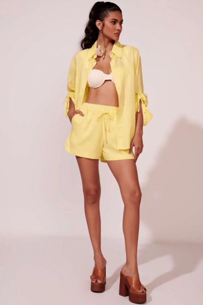 Imagem de Camisa Barbara Amarela Le Blog