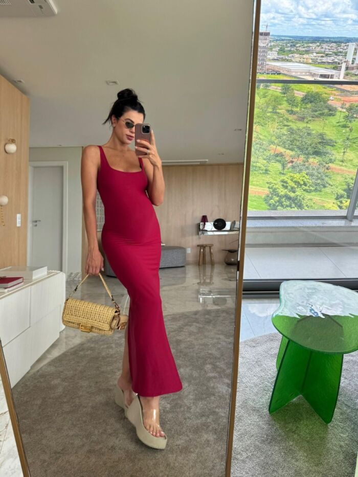 Imagem de Vestido Cris Vinho Cloude