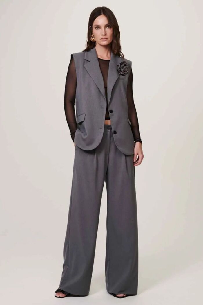 Imagem de Calça Dália I Cinza Stone Le Blog