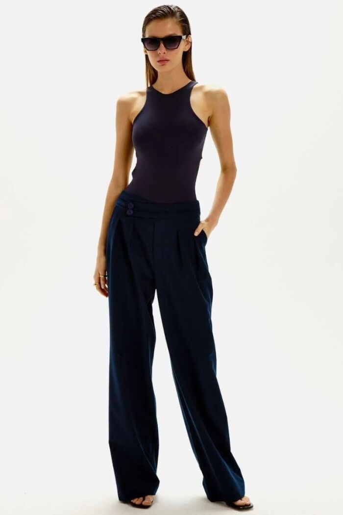 Imagem de Calça Vivian Azul Marinho Le Blog