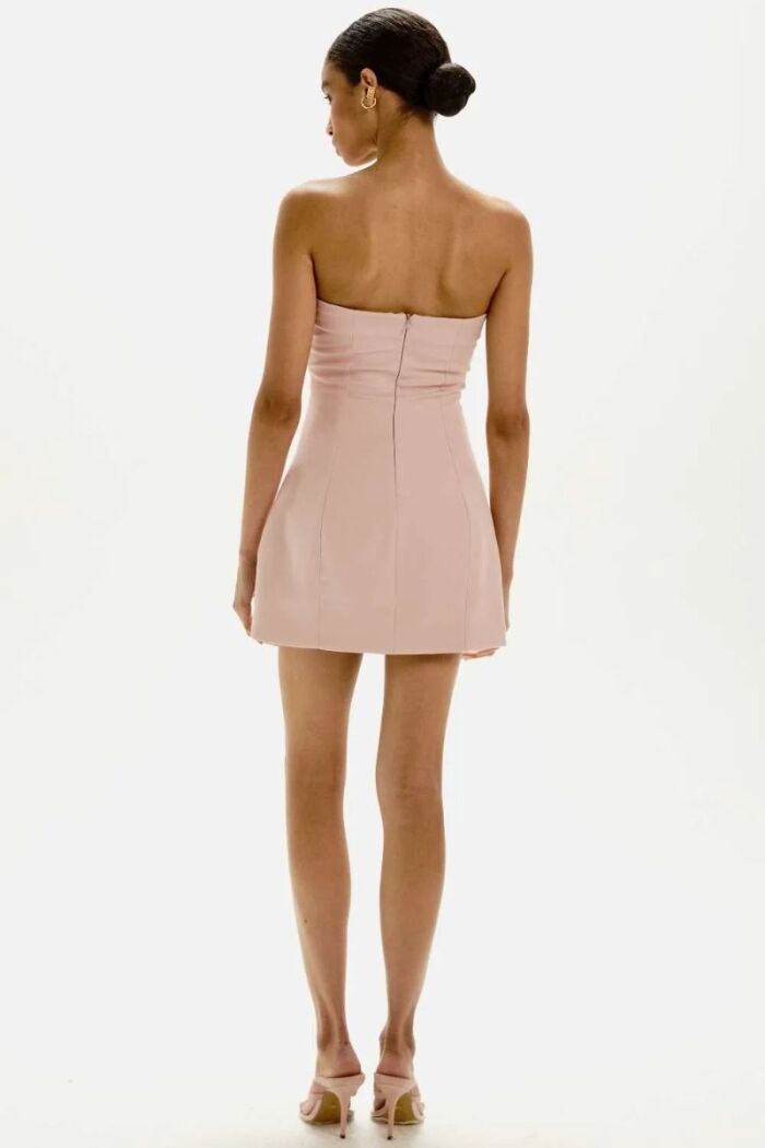 Imagem de Vestido Curto emma Rosa Quartzo Le Blog