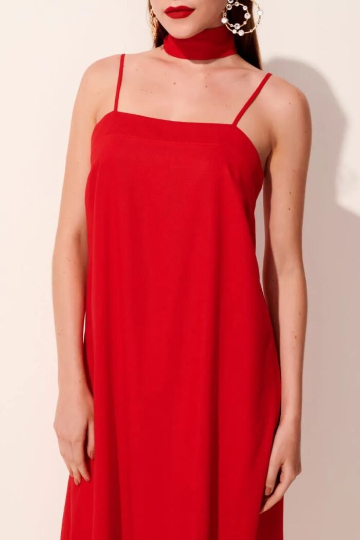 Imagem de Vestido Hilda Vermelho Pepper Le Blog