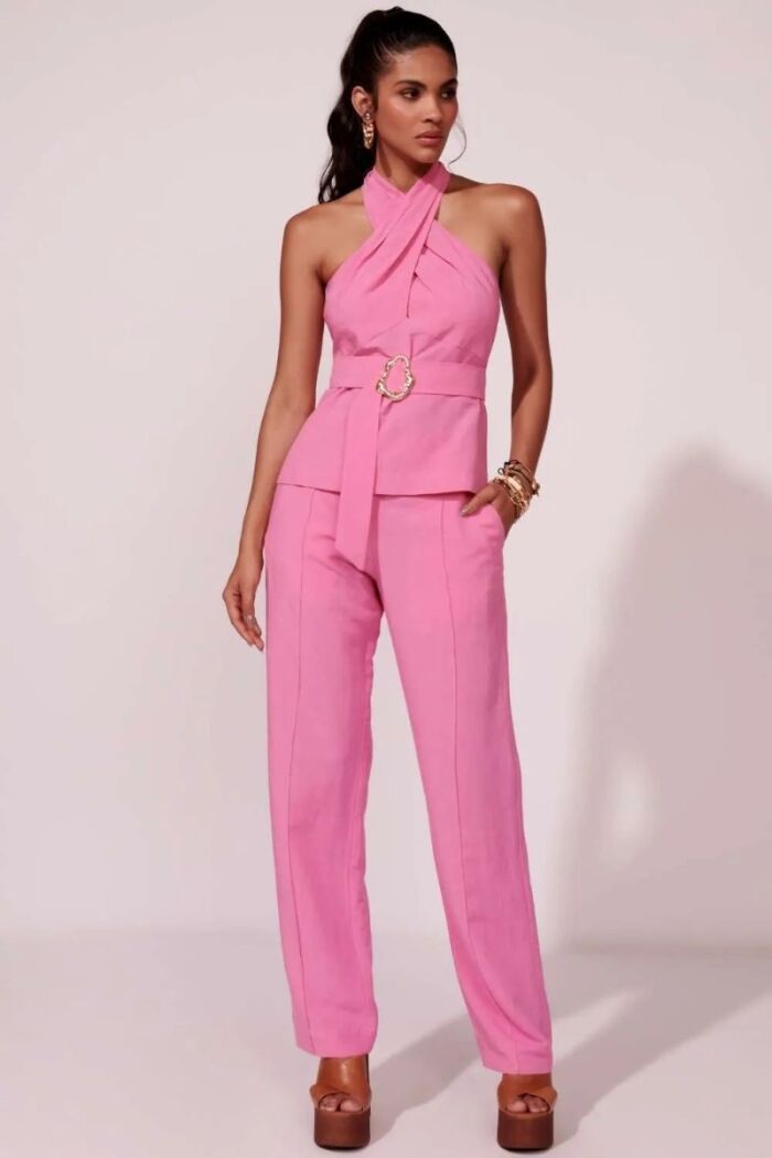 Imagem de Blusa Andriele Rosa Hyper Blush Le Blog