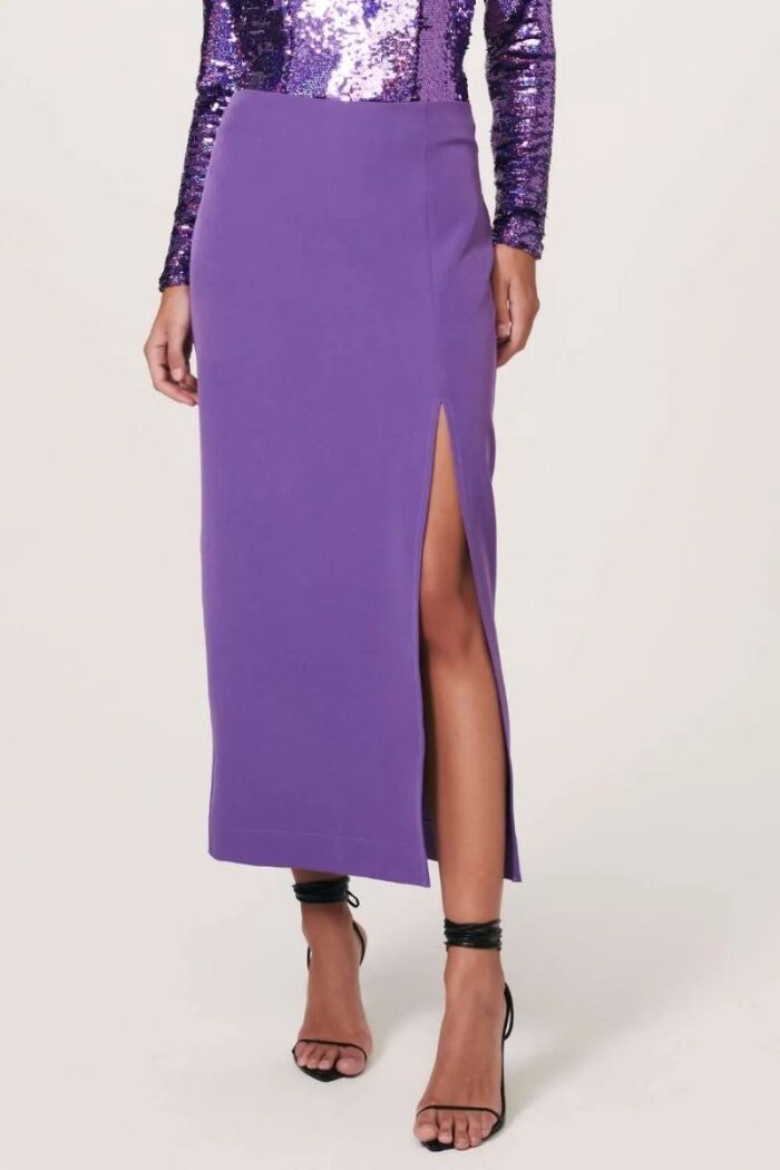 Imagem de Saia Antonella Roxo Future Le Blog