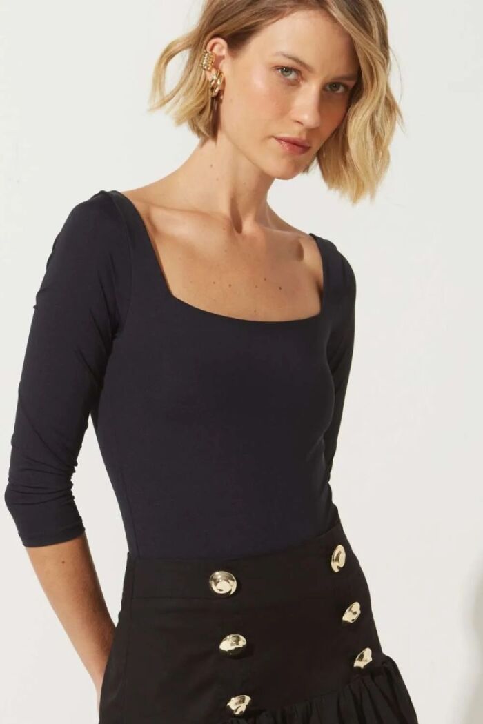 Imagem de Body Andressa Preto Le Blog